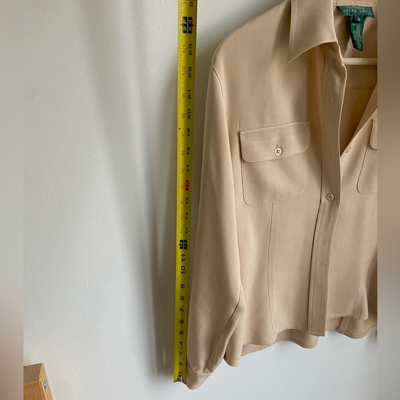 100% silk Ralph Lauren shirt - Picture 6 of 7